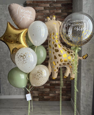 Комплект на выписку "Жирафик"