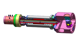 Индексный поворотный патрон, поворотный патрон, Расточка корпуса запорной арматуры,