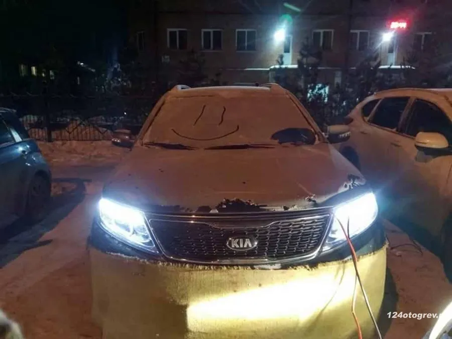 Отогрев KIA Sorento в Октябрьском районе