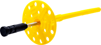 10x190 Дюбель для теплоизоляции  гвоздь 4,5мм с термоголовкой