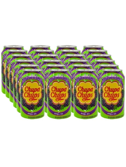 Chupa Chups Газированный Напиток Виноград 345мл (24)