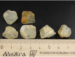 Топаз, кристалл, "дикий", в ассортименте, Россия, Забайкальский край (17-18 мм, 3,4-4 г) №36036