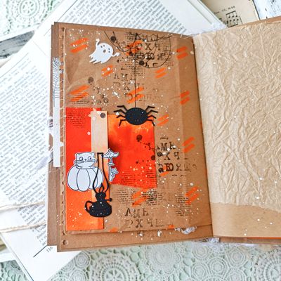 ФП штамп "Котятки на празднике"