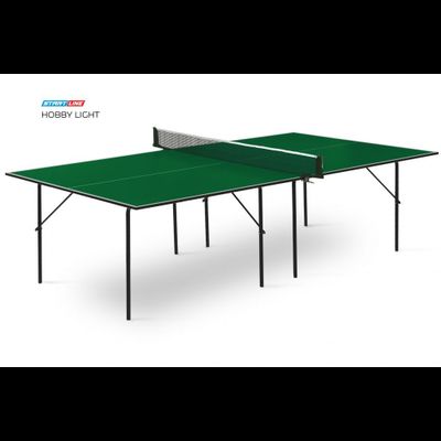 Теннисный стол для помещений «Start line Hobby Light Indoor» (273×152,5×76 см) без сетки, без колес