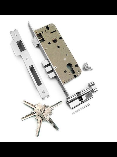 Archie Замок с защелкой L01-45-70 TR N хром