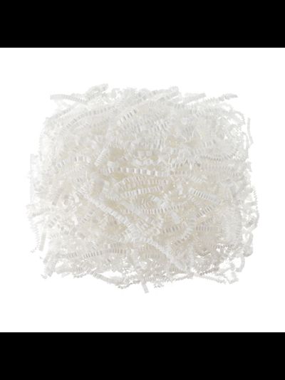 Наполнитель бумажный волнистый Премиум (белый), 100г