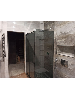 TREM Комплект для закрытой раздвижной душевой (полир.)