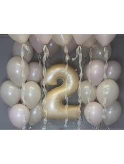 Набор воздушных шаров "Нежное облако"