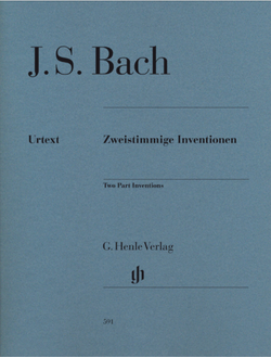 Бах. И.С. Двухголосные инвенции BWV 772-786 для фортепиано