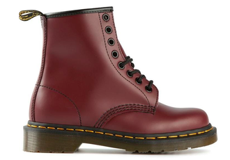 Dr. Martens 1460 бордовые (с мехом)