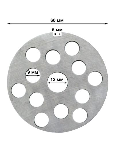 Комплект ножей и решеток для крупного измельчения к мясорубке МИМ 80