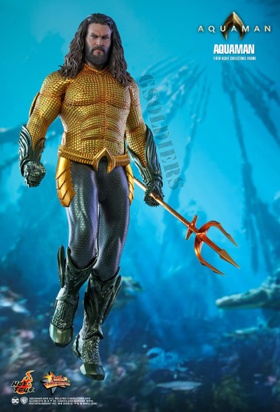 Аквамен (Джейсон Момоа) Коллекционная ФИГУРКА 1/6 scale Aquaman, Jason Momoa MMS518 Hot Toys