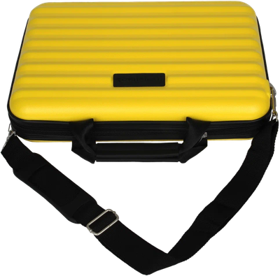 Пластиковый кейс для ноутбука 15.6 - 16 дюймов Optimum, желтый