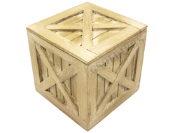 Ящик деревянный состаренный 1/6