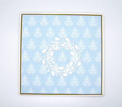 Открытка "Снежинка", подарок на Рождество