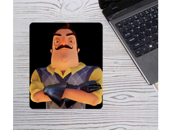 Коврик для мышки Привет Сосед/ Hello Neighbor №1