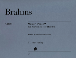 Brahms: Waltzes op. 39 for Piano in 4 hands