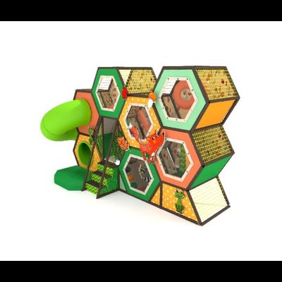 Детский игровой лабиринт «Соты» 4,68х1,98х3,18м.