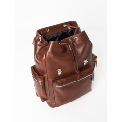 Кожаный рюкзак Voltaggio Premium brown (арт. 3091-53)