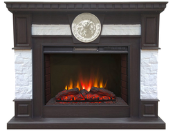 Электрокамин Порту BL M2 с очагом Sparta 25.5 LED