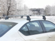 Atlant New (тип &quot;E&quot;) для автомобилей с гладкой крышей (Россия) с прямоугольными алюминиевыми перекладинами
