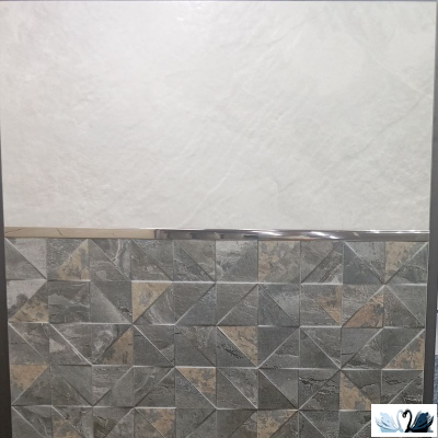 Плитка Eurotile Kota White Matt 30x60 см настенная матовая, рваный камень