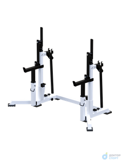 Стойка для пауэрлифтинга со страховочными упорами
