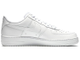 Кроссовки Nike Air Force 1 07 White белые вид сбоку