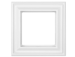 Рамка 1 пост, матовый белый - ECO Profi Deco - Jung EPD481WWM