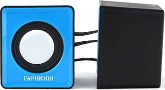 Колонка для компьютера или ноутбука Гарнизон GSP-100 (голубой)