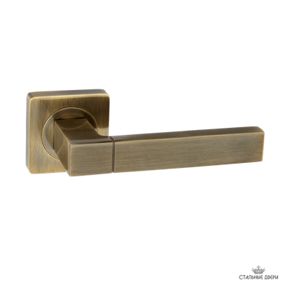 Ручка на квадратном основании VETTORE R06.081 AB (Бронза)