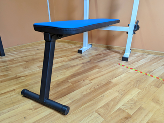 Стойка для жима со складной скамьей (ST-03)