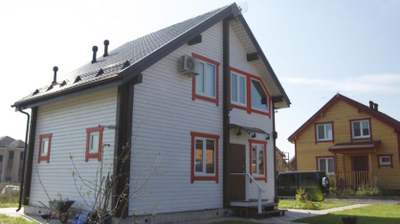 Дом из клееного бруса ПБ-08, 110 м2