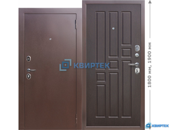 Дверь входная металлическая Гарда MINI купить в Челябинске | КВИРТЕК