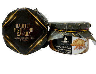 Паштет из печени кабана в пиве