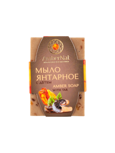 Мыло с дегтем