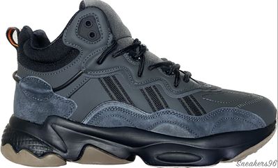 Adidas Ozzwego Grey/Серые (с мехом) Мужские (41-45)