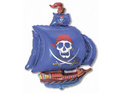 Фольгированный шар " Пиратский корабль"