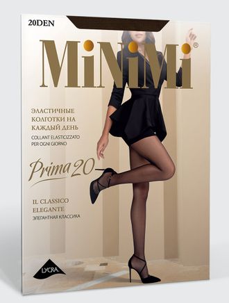 Колготки женские с шортиками MiNiMi Prima 20 den