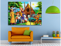 Модульная картина "Простоквашино"