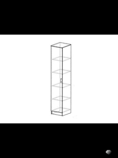 Соло пенал Эко Дуб вотан/Белый