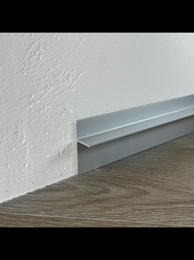 Теневой плинтус скрытого монтажа Pro Design Panel 7208 Анодированный