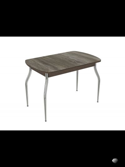 Стол кухонный "Пластиковый", подстолье Изогнутое разные цвета