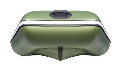 Моторная лодка Аква 2900 слань-книжка киль зеленый