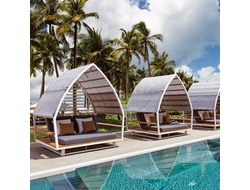 Шезлонг двухместный с крышей Honolulu