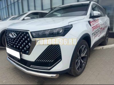 Защита переднего бампера Папа Тюнинг d60 для Chery Tiggo 7 Pro Max 2024-