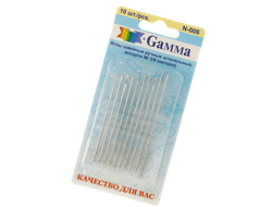 Иглы швейные ручные штопальные №3/9 N-006 Gamma