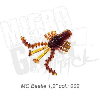 Приманка ATTACK MC Beetle 1,2" цвет #002 (10 шт/упак)