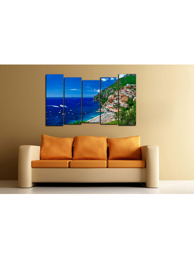 Модульная картина "Райский курорт"