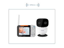 Видеоняня Panasonic KX-HN3001. В комплекте монитор 3,5" и одна поворотная видеокамера, VGA